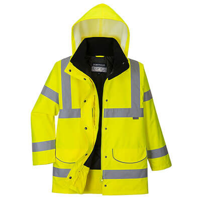 Giacca Traffic Donna Hi-Vis Lavorando con stile