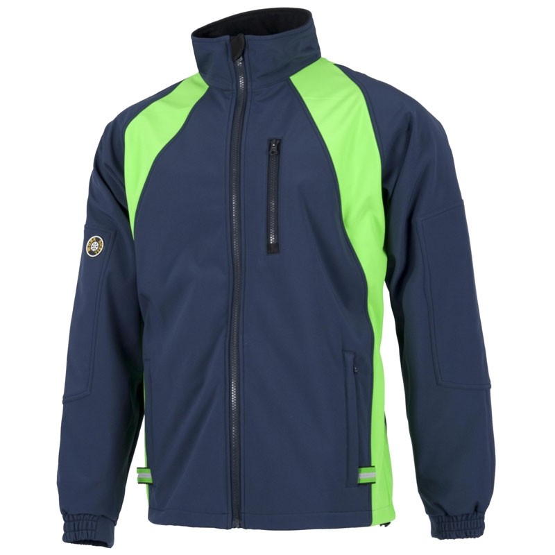 Giacca Workshell combinata ad Alta visibilita - Workteam