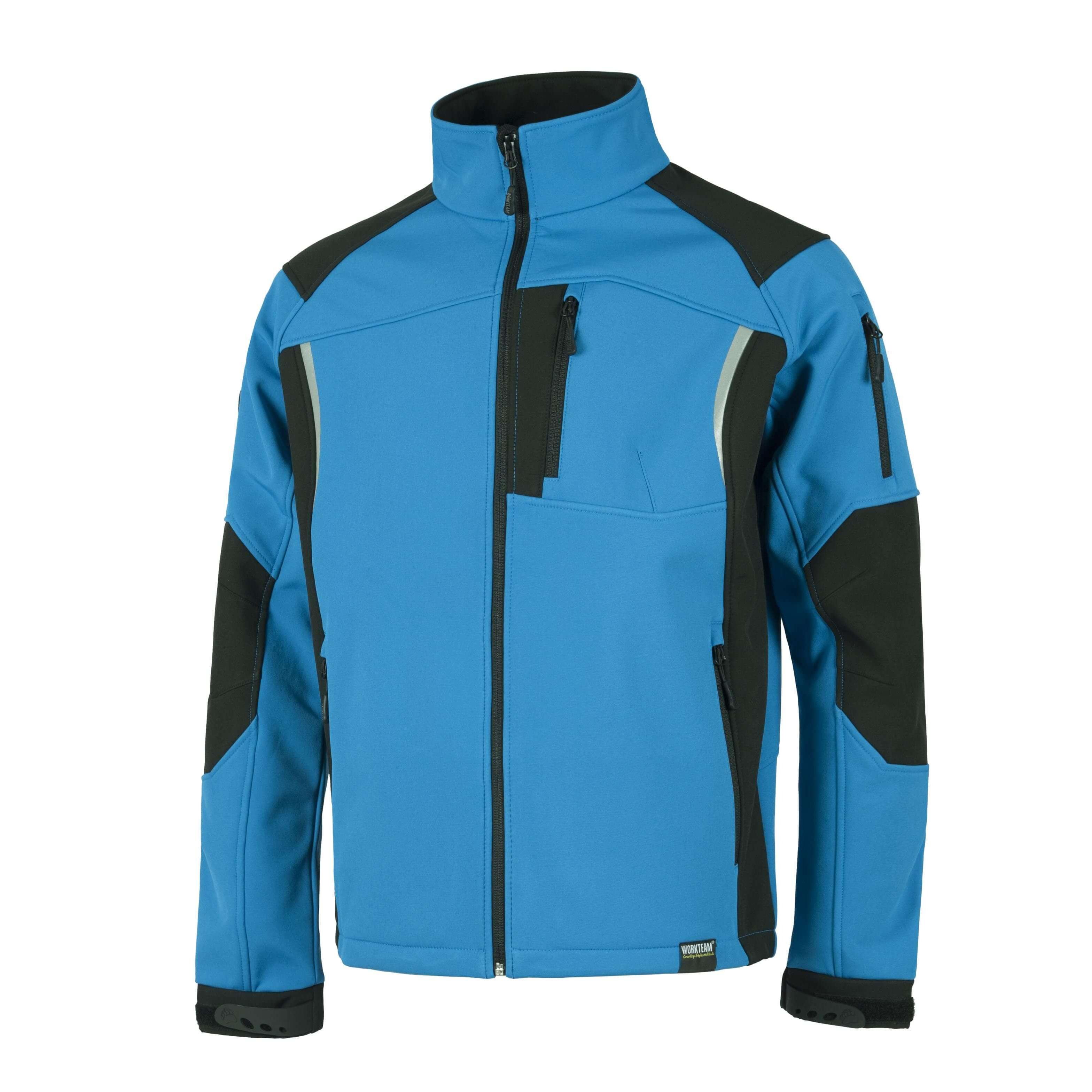 Giacca Workshell combinata con cerniera in nylon - Workteam