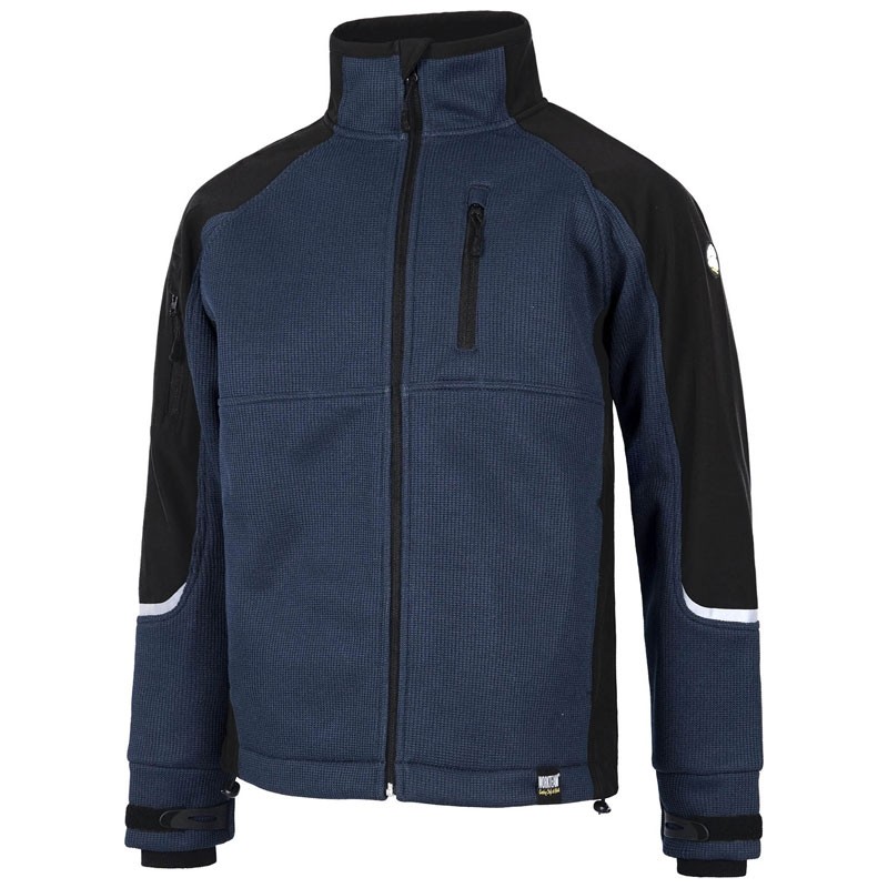 Giacca Workshell invernale multitasche con tessuto Softshell