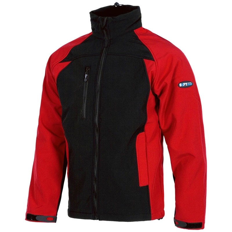 Giacca Workshell multitasche combinata con manica raglan - Workteam