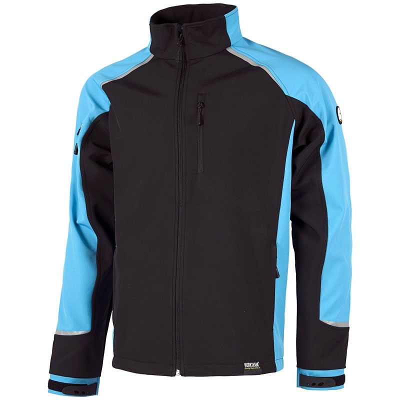 Giacca Workshell multitasche leggera con rete interna - Workteam