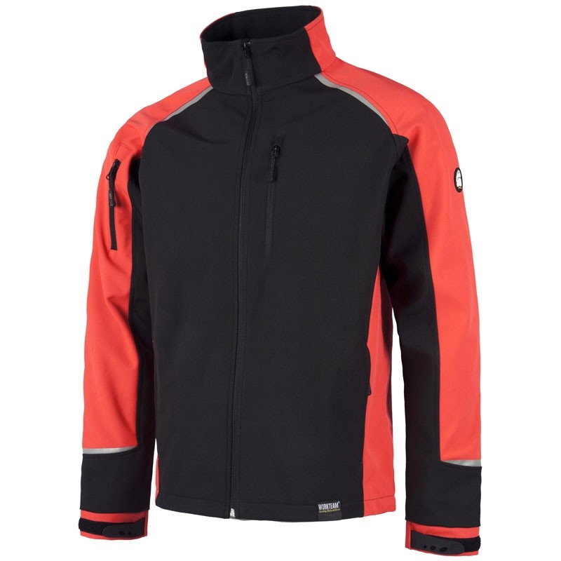 Giacca Workshell multitasche leggera con rete interna - Workteam