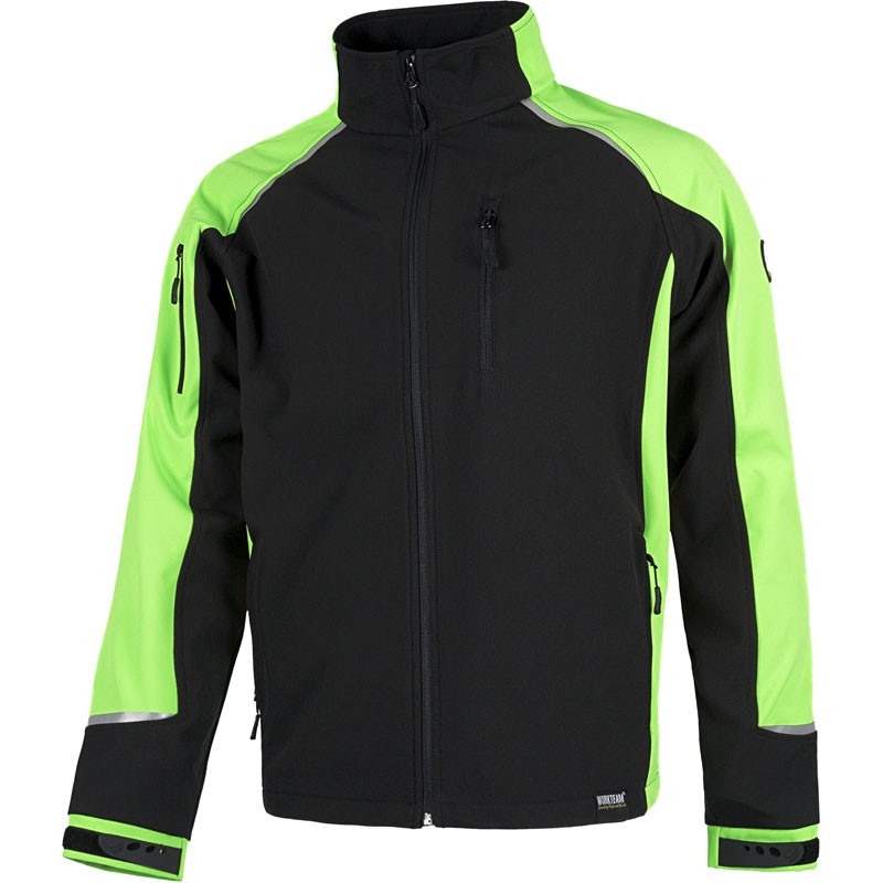 Giacca Workshell multitasche leggera con rete interna - Workteam