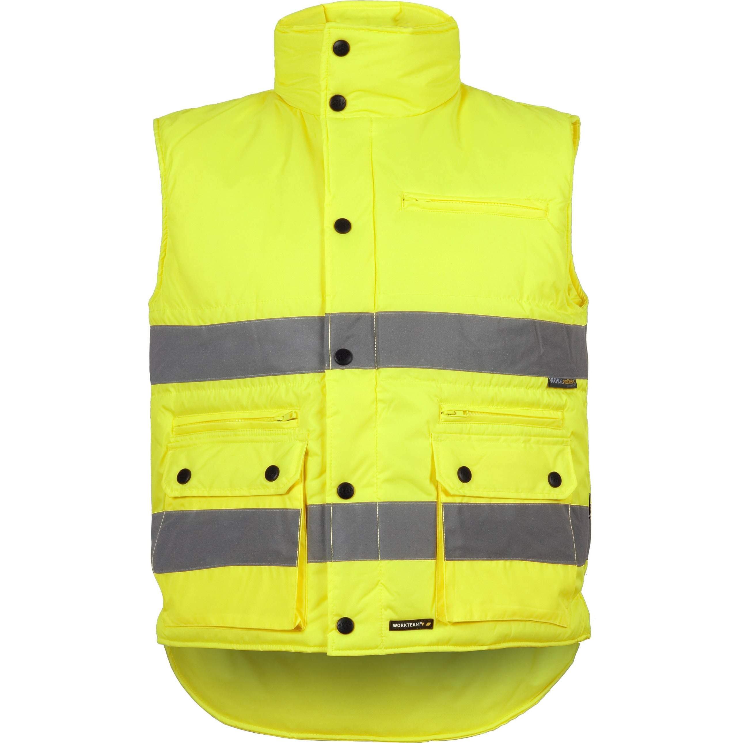 Gilet Alta Visibilit� in Poliestere 100% Imbottito - Workteam C3209