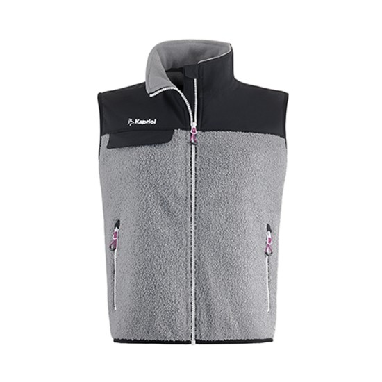 Gilet Da Donna Kapriol Wool 135663 In Pile