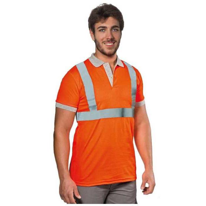 Gilet da Lavoro Alta visibilit� estivo Logica POLOREFLEX/A-L