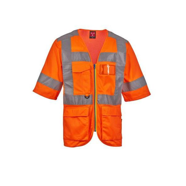 Gilet da lavoro Alta Visibilit� Multitasche Manica Corta Payper EXO AY 7623