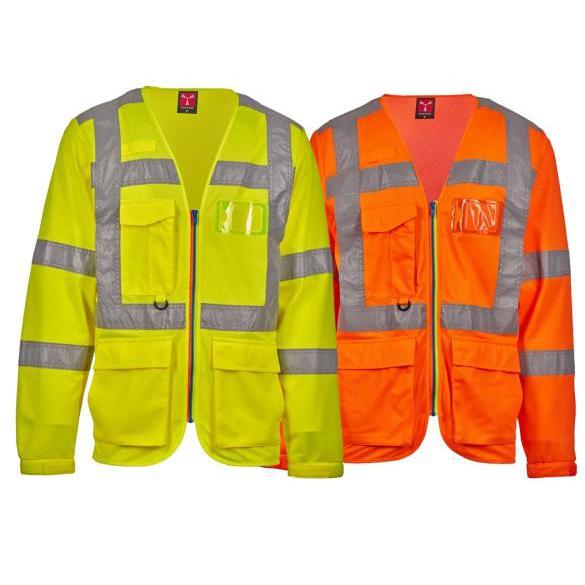 Gilet da lavoro Alta Visibilit� Multitasche Manica Lunga Payper LONG EXO AY 7625