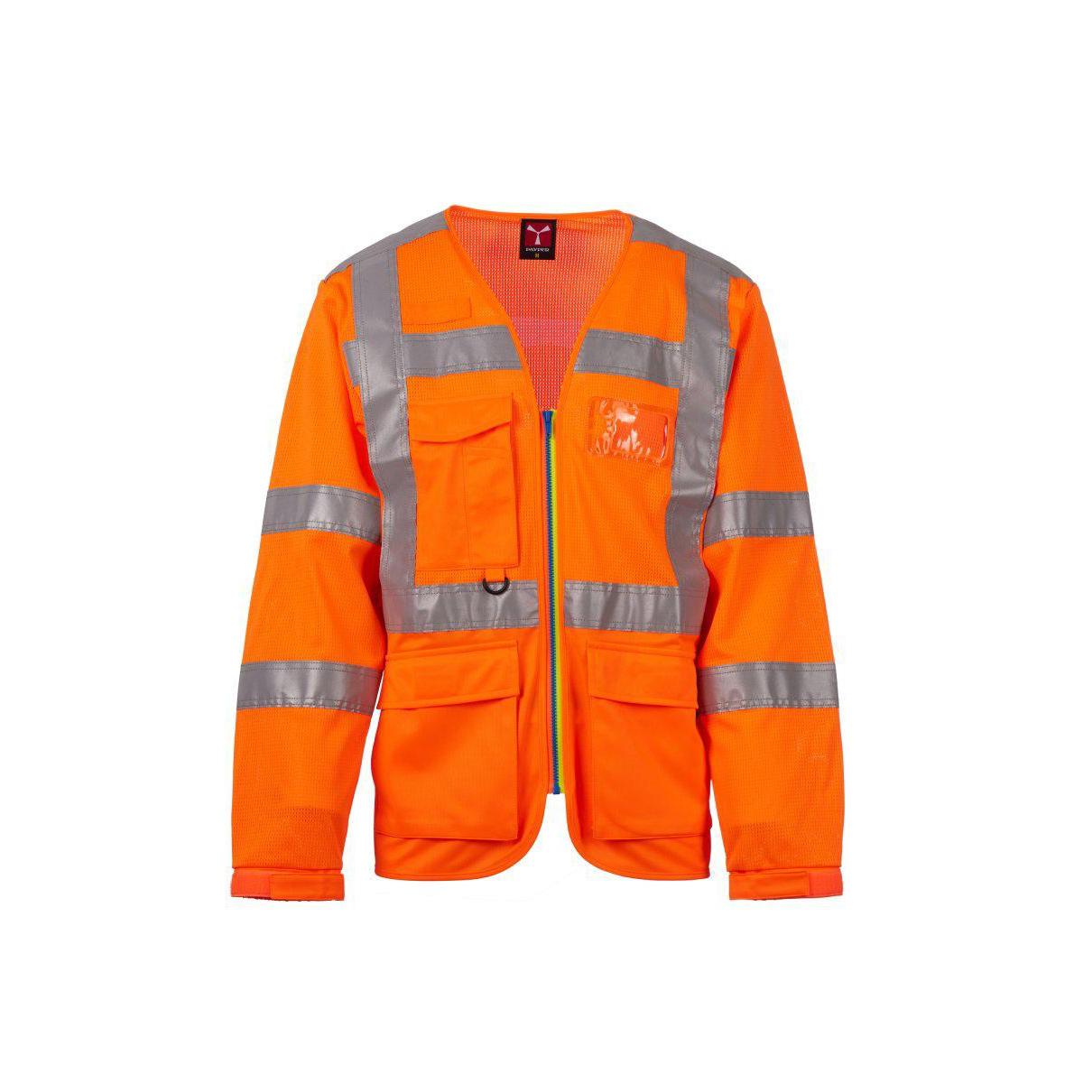 Gilet da lavoro Alta Visibilit� Multitasche Manica Lunga Payper LONG EXO MESH AY 7626