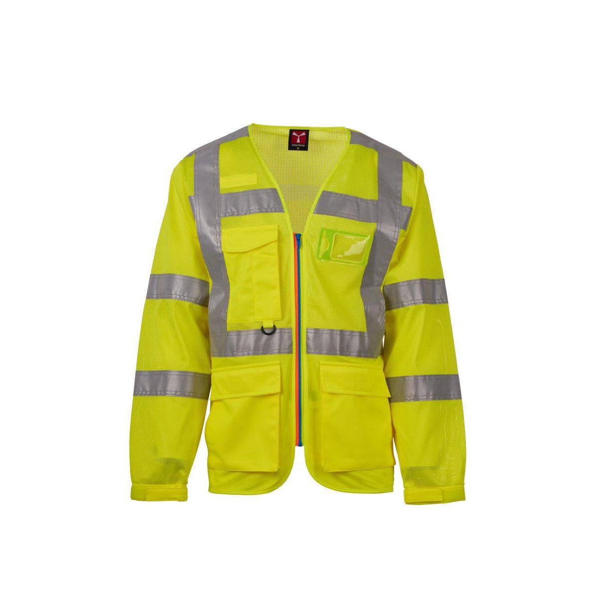 Gilet da lavoro Alta Visibilit� Multitasche Manica Lunga Payper LONG EXO MESH AY 7626