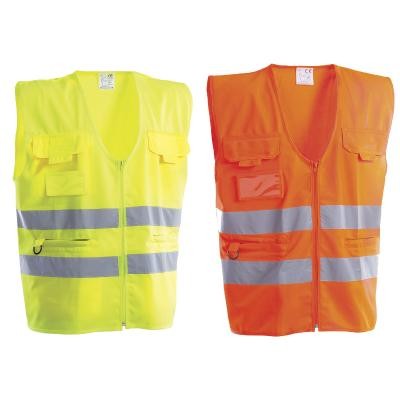 Gilet da Lavoro Alta visibilit� Multitasche P&P Loyal AVC36 306