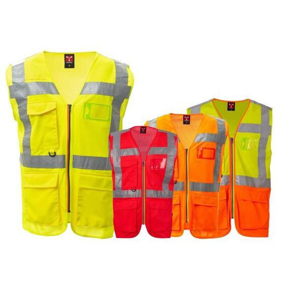 Gilet da lavoro Alta Visibilit� Multitasche Payper EXTRA MESH AY 7586