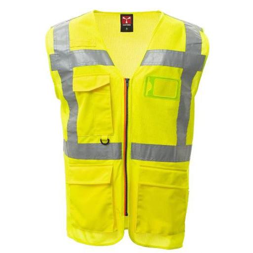 Gilet da lavoro Alta Visibilit� Multitasche Payper EXTRA MESH AY 7586