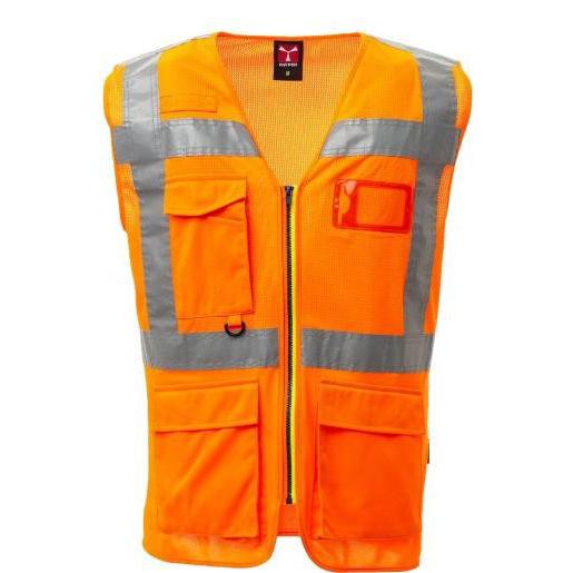 Gilet da lavoro Alta Visibilit� Multitasche Payper EXTRA MESH AY 7586