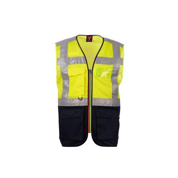 Gilet da lavoro Alta Visibilit� Multitasche Payper EXTROVERT MESH AY 7620