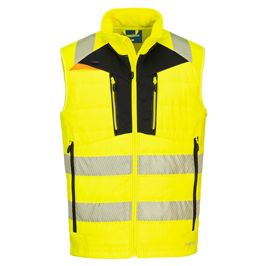 Gilet da Lavoro Alta Visibilit� Multitasche Softshell DX4 Portwest DX479