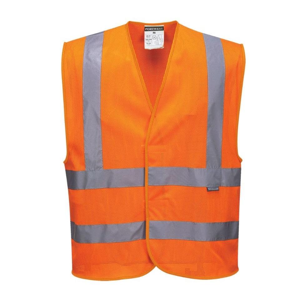 Gilet da Lavoro Banda Verticale MeshAir Alta Visibilita Portwest C370