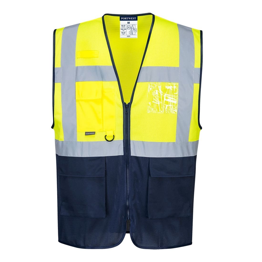 Gilet da Lavoro Bicolore Executive MeshAir Portwest C377