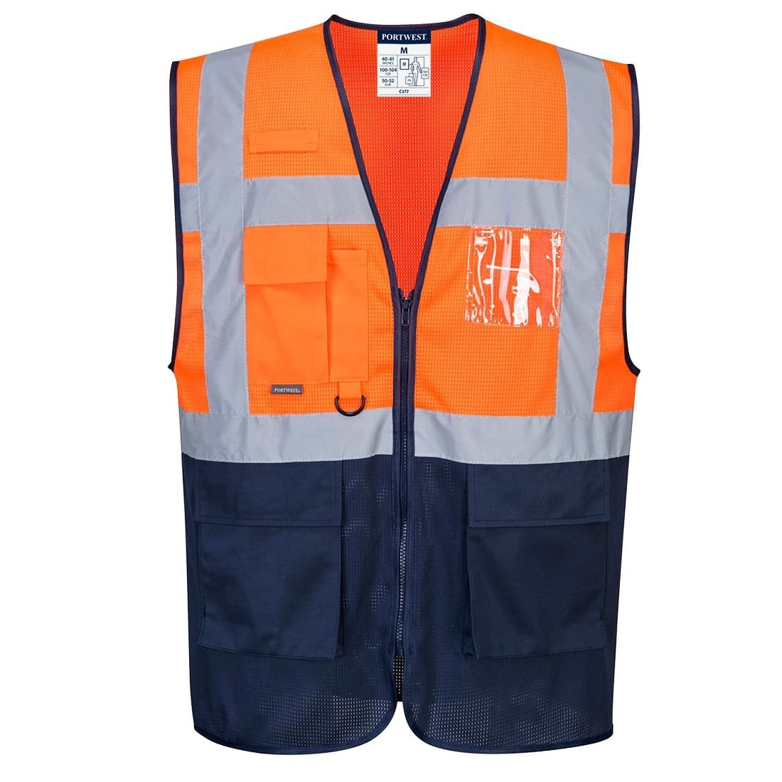 Gilet da Lavoro Bicolore Executive MeshAir Portwest C377