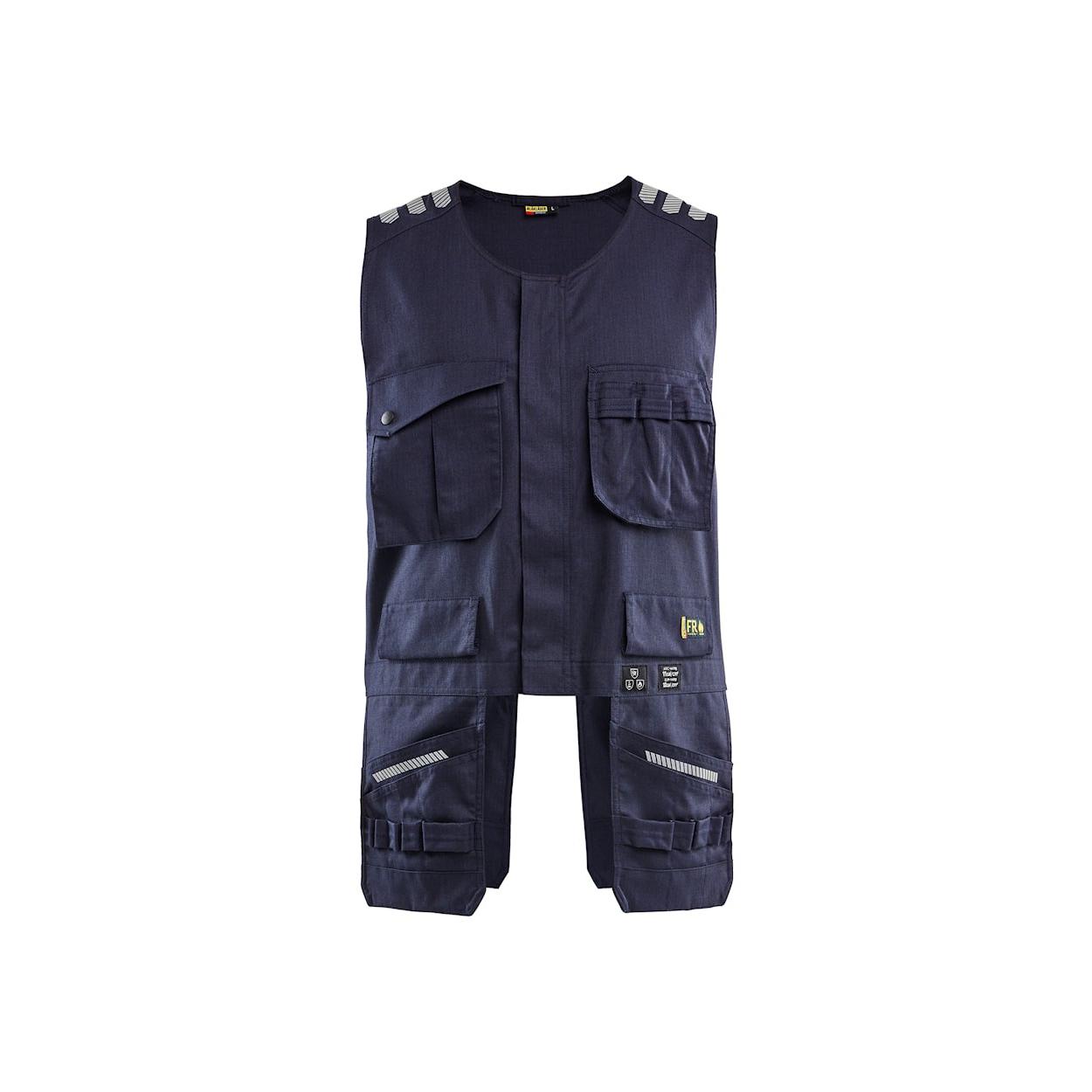 Gilet da Lavoro Blaklader zip intera inerente Multinorma ignifugo antistatico Stretch 303915128900M