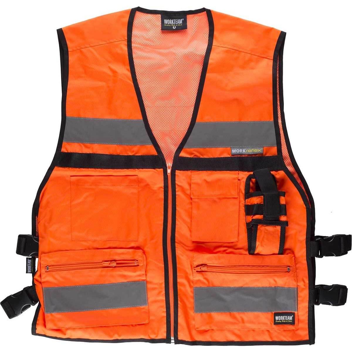 GILET Da lavoro Combi ALTA VISIBILITA' WorkTeam - Disponibile in 5 Colori