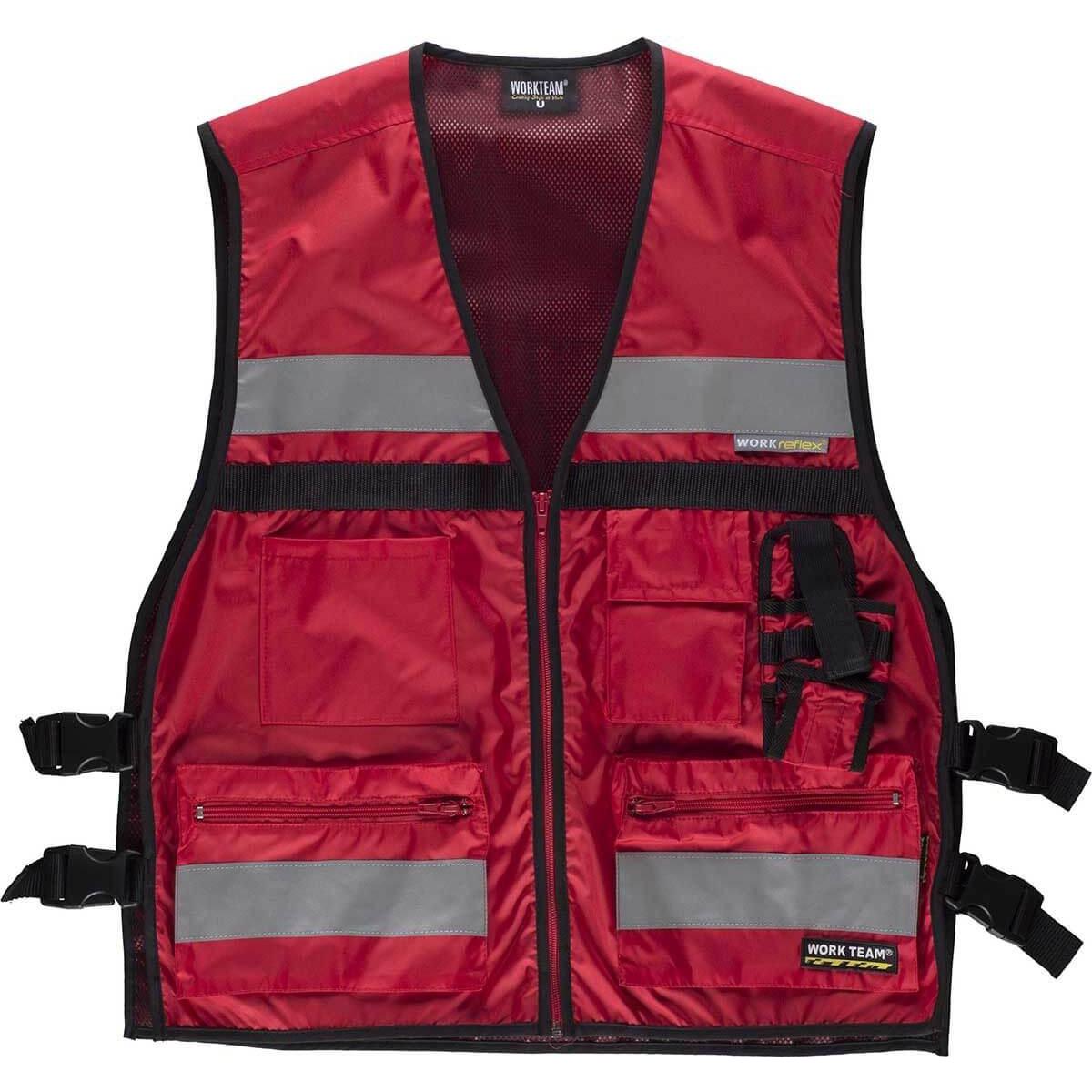GILET Da lavoro Combi ALTA VISIBILITA' WorkTeam - Disponibile in 5 Colori