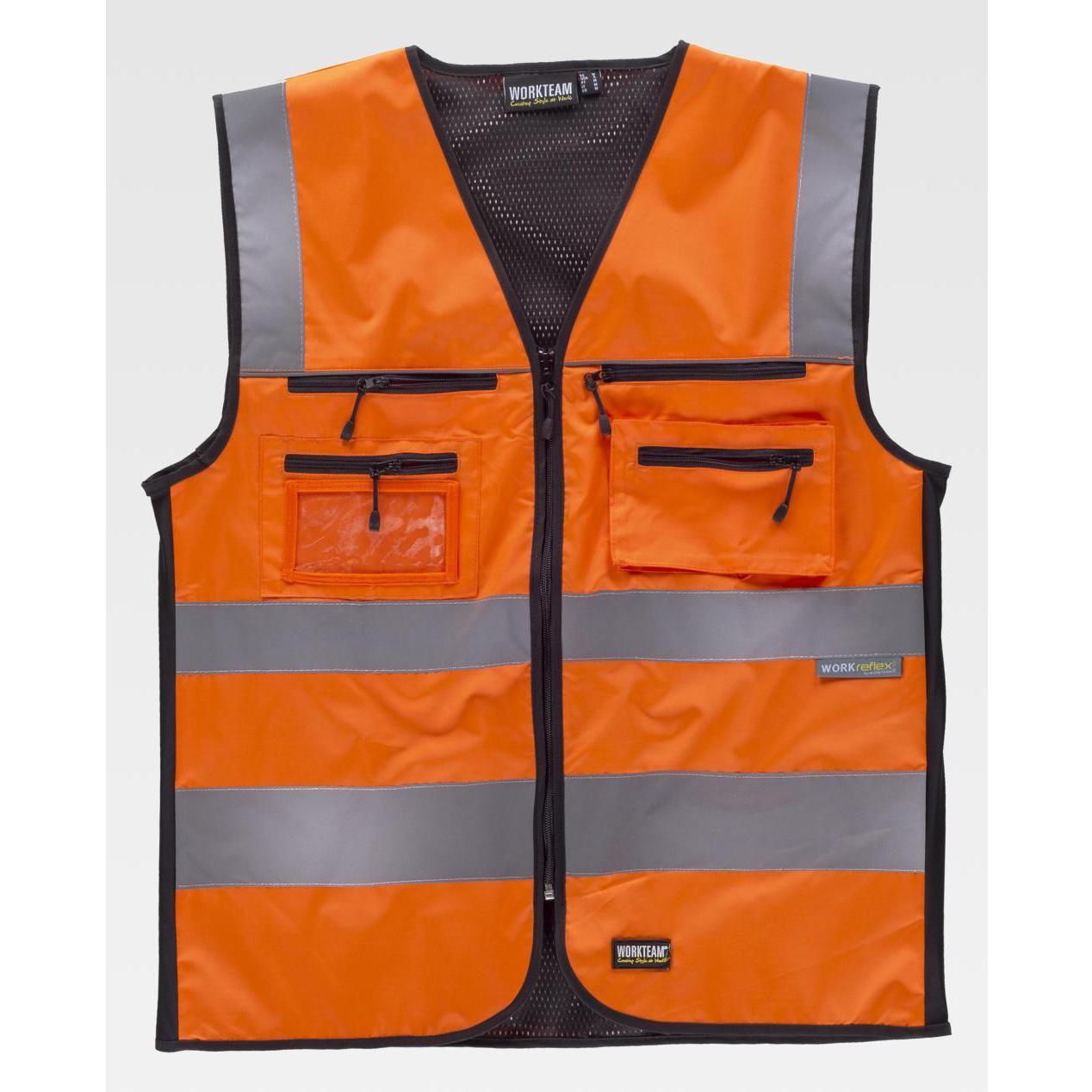 Gilet da Lavoro Combinato Alta Visibilit� C2901 - Workteam