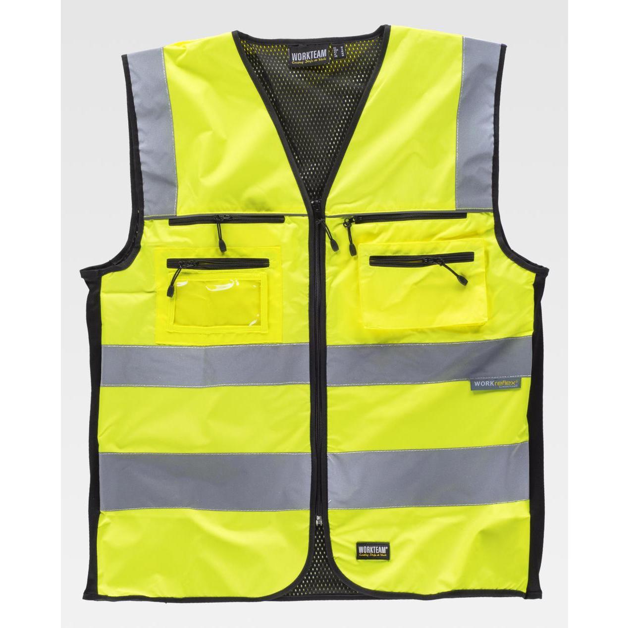 Gilet da Lavoro Combinato Alta Visibilit� C2901 - Workteam