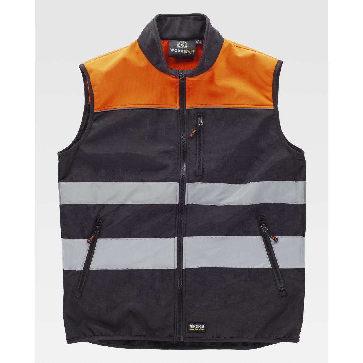 Gilet da Lavoro Combinato Stretch Alta Visibilit� C2921 - Workteam
