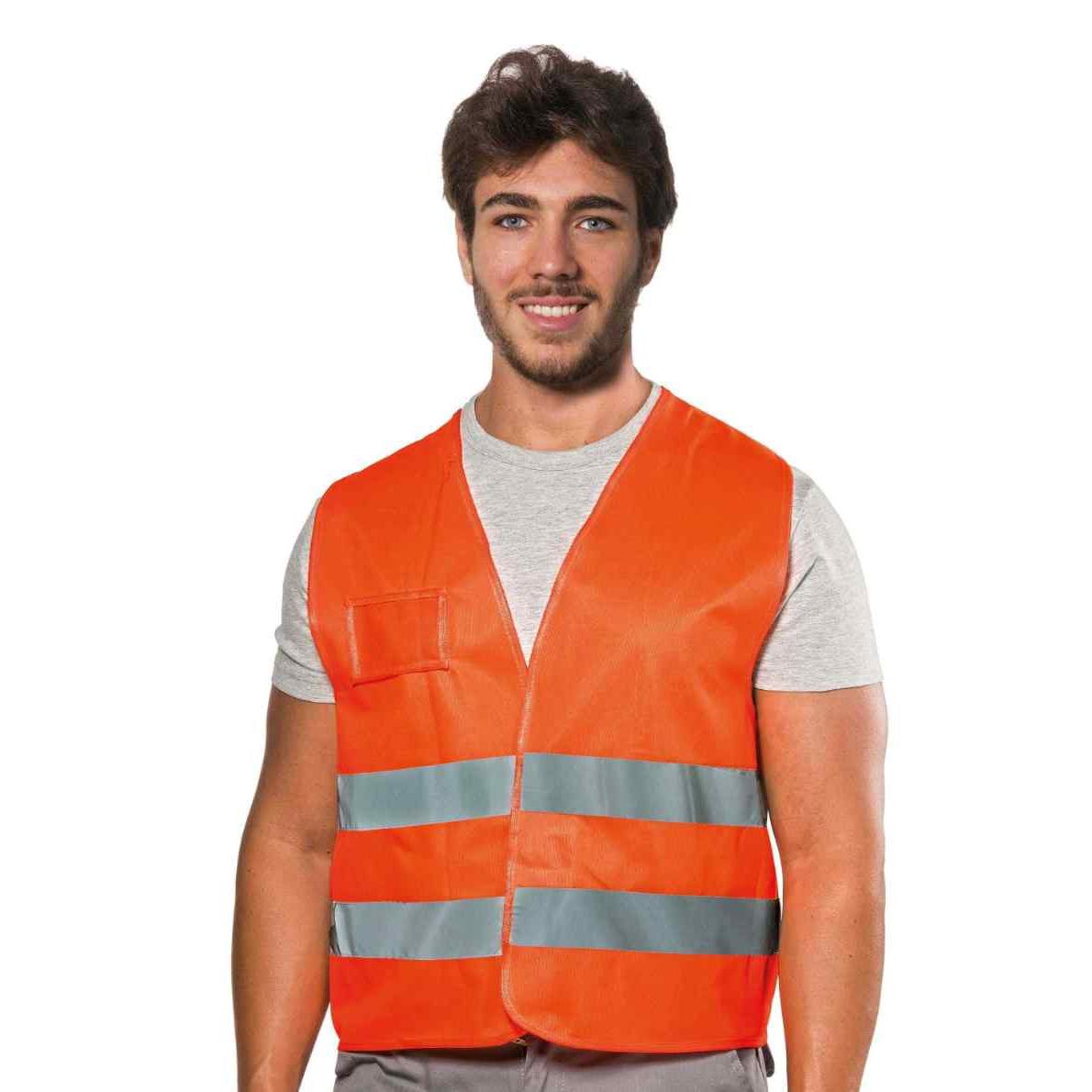 Gilet da Lavoro estivo Alta visibilit� Logica HV014/AR