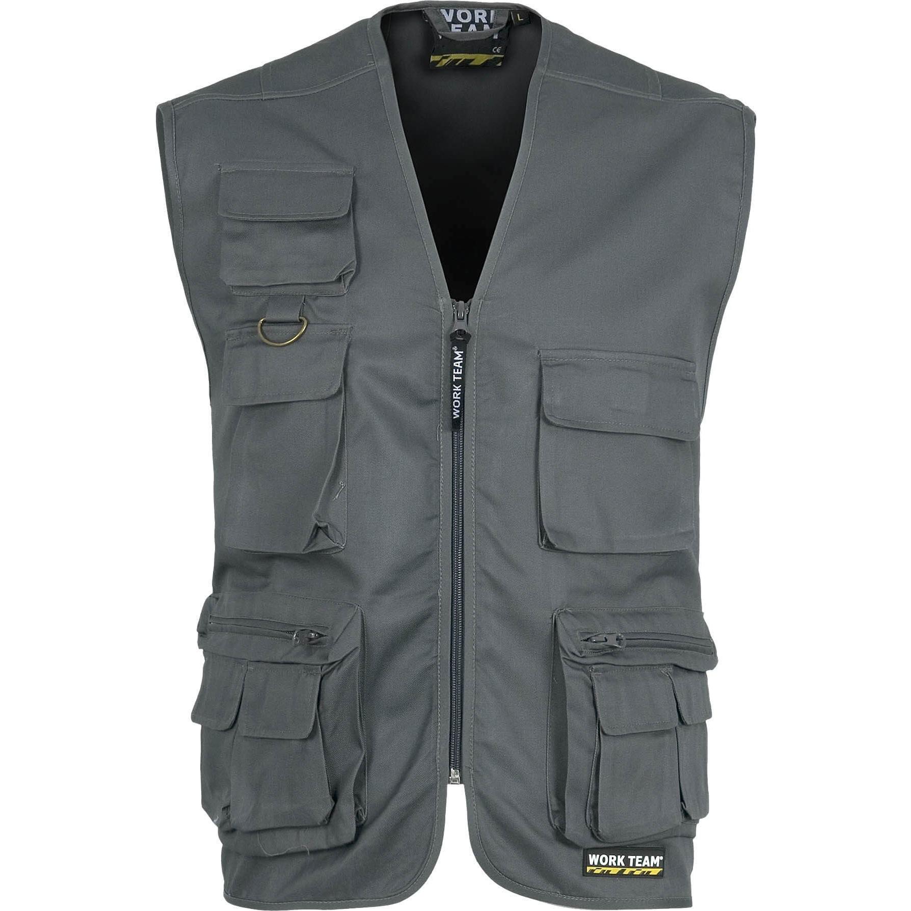 Gilet da lavoro Estivo Multitasche - Workteam BASIC S3100