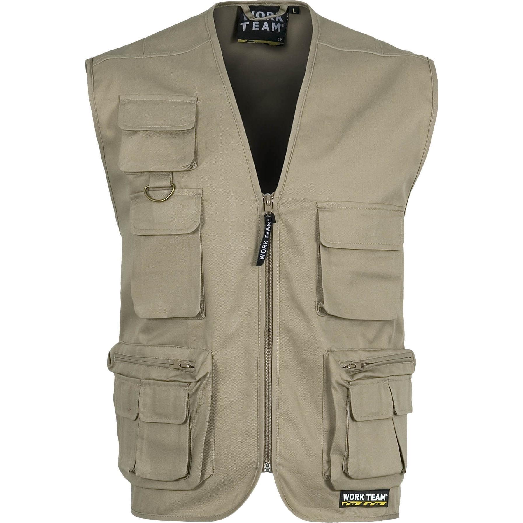Gilet da lavoro Estivo Multitasche - Workteam BASIC S3100