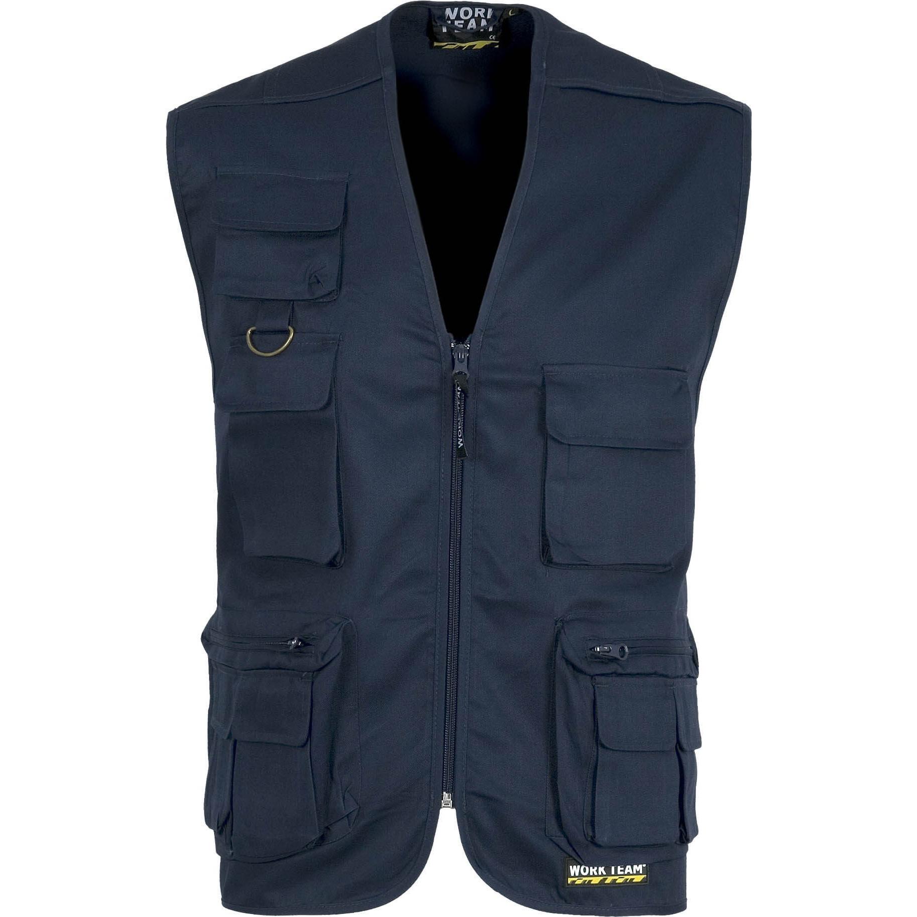 Gilet da lavoro Estivo Multitasche - Workteam BASIC S3100
