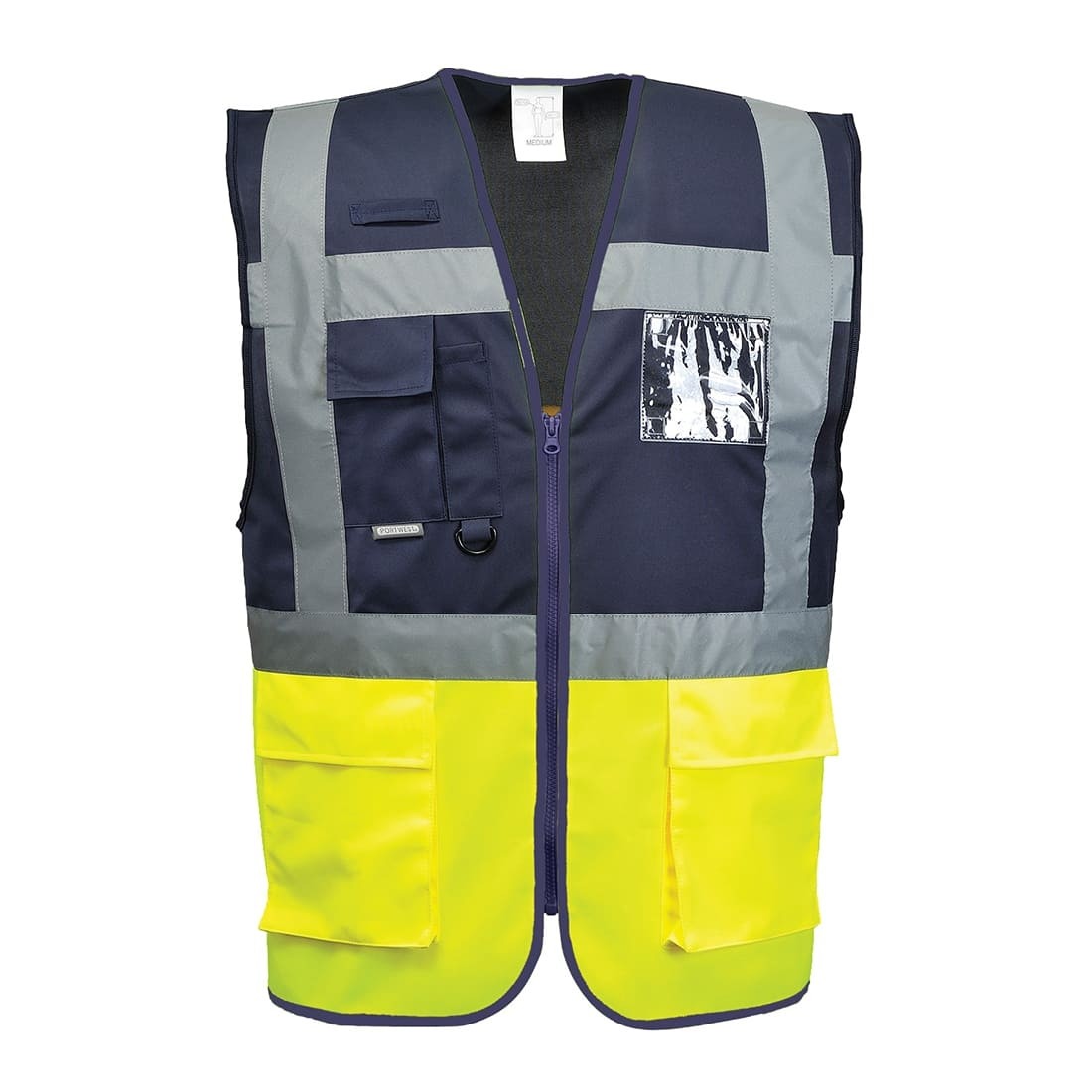 Gilet da Lavoro Executive Paris Alta Visibilita Portwest C276
