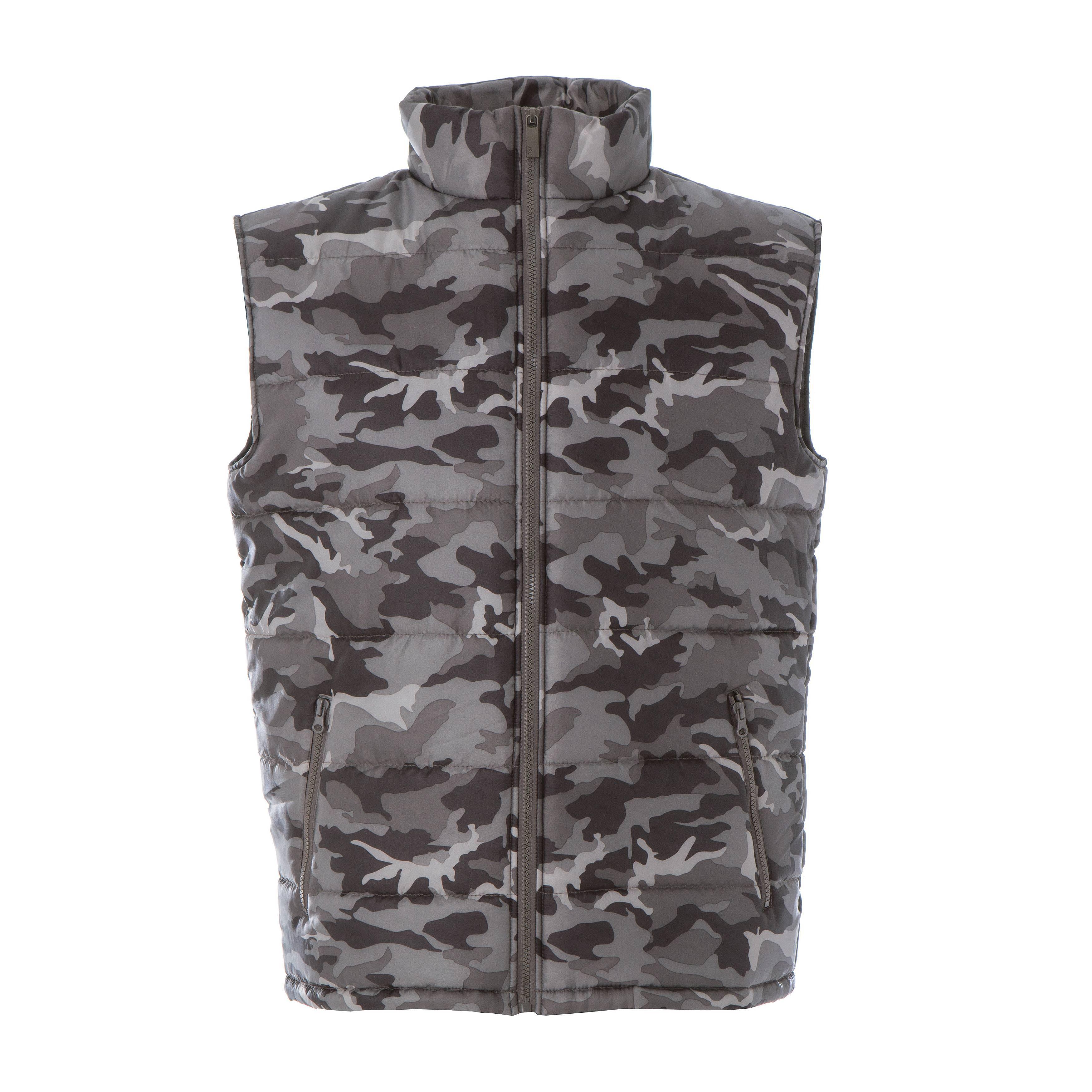 Gilet da Lavoro Imbottito Multitasche JRC New Shanghai Camouflage 990468
