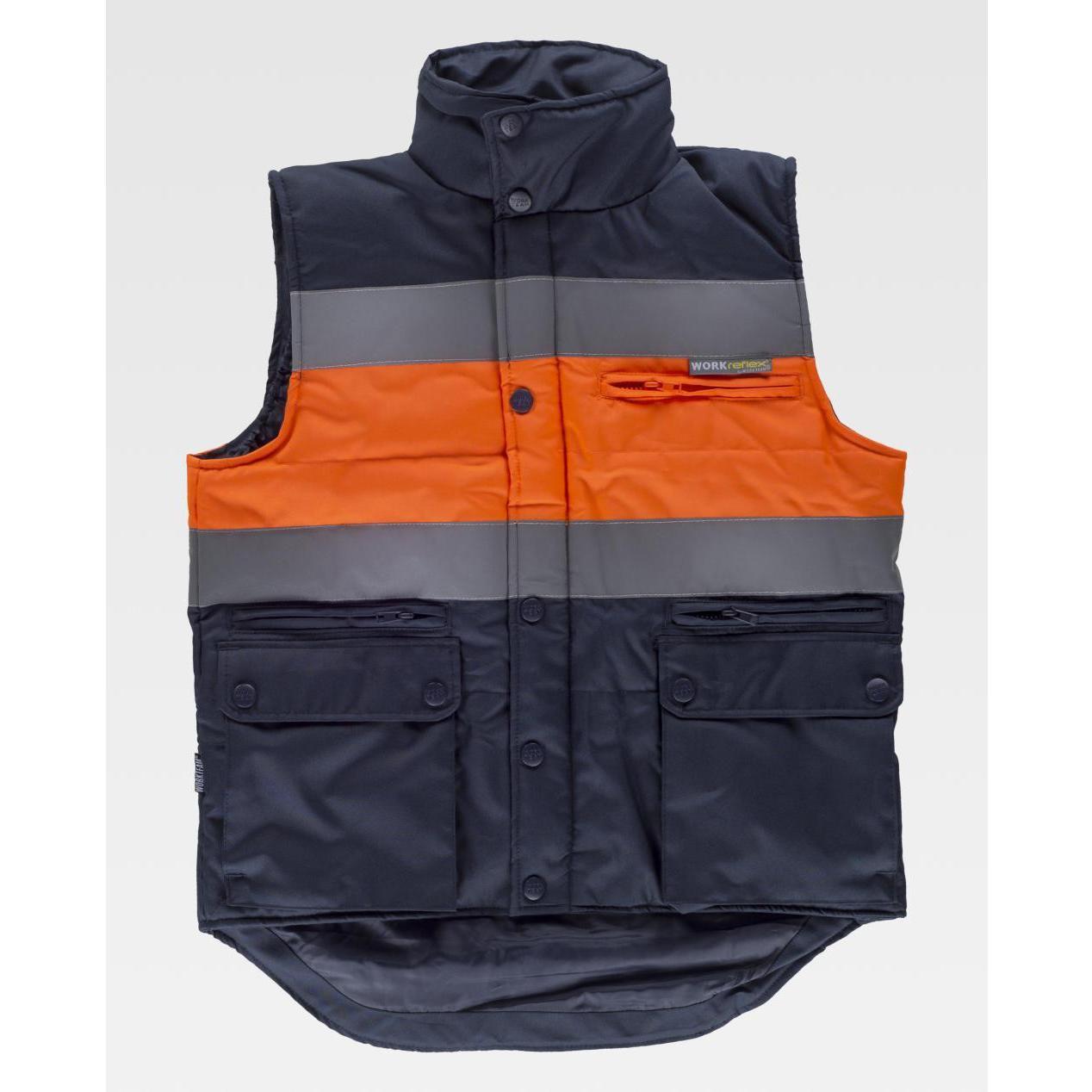 Gilet da Lavoro Imbottito Multitasche S4032 - Workteam