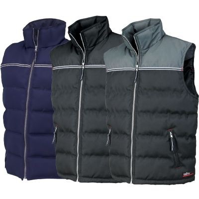 Gilet da lavoro leggero imbottito Issa Line - 04065 Ocean