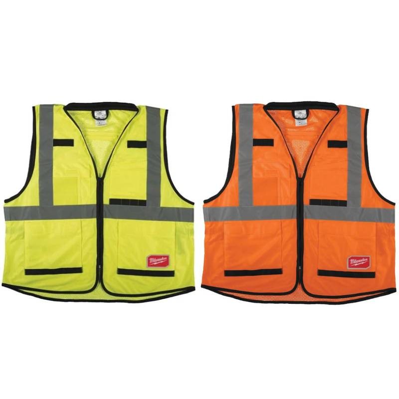 Gilet da Lavoro Milwaukee Alta Visibilit� Multitasche Premium 4932471895
