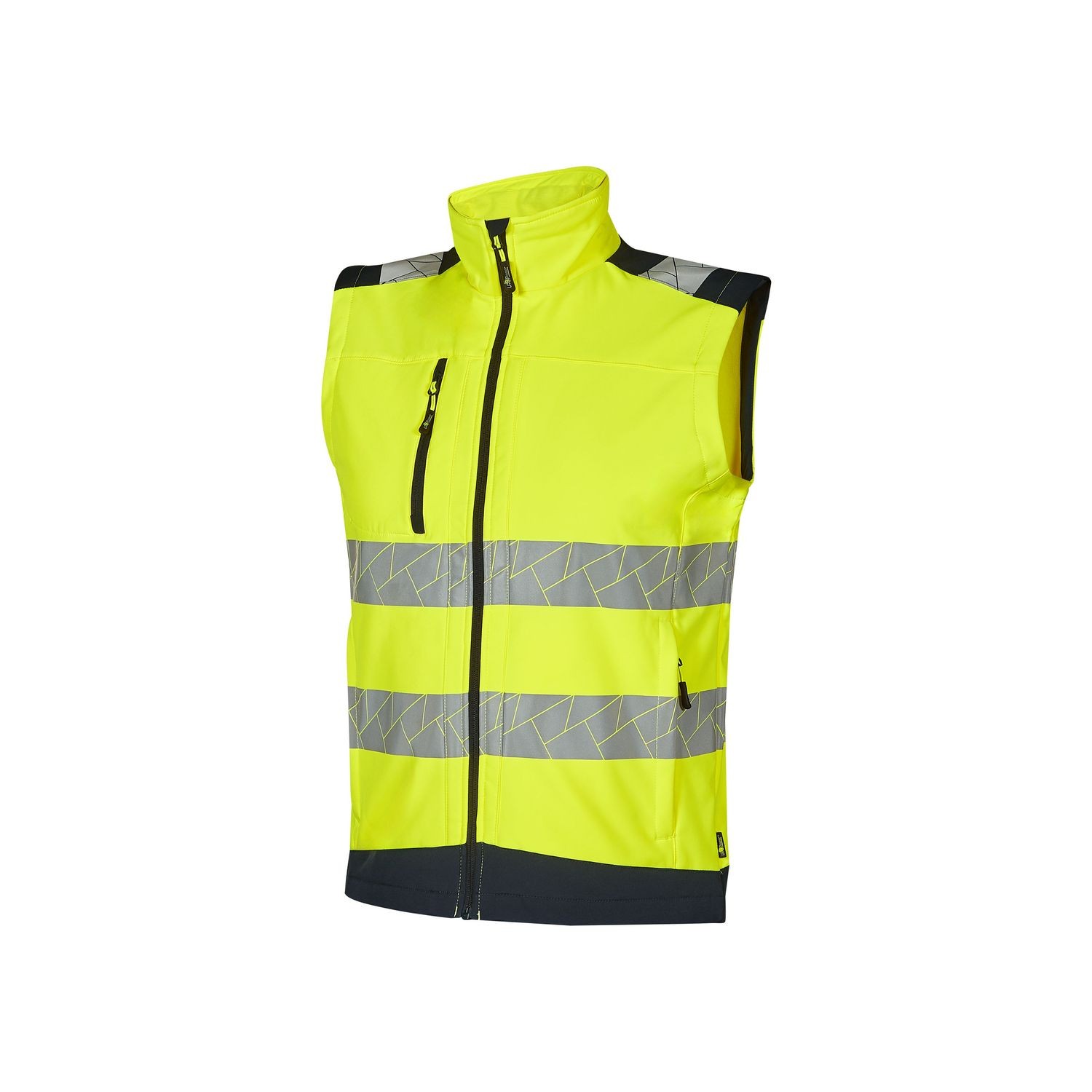 Gilet da Lavoro Multitasche Alta Visibilit� Stretch U-Power Boreal WHL385