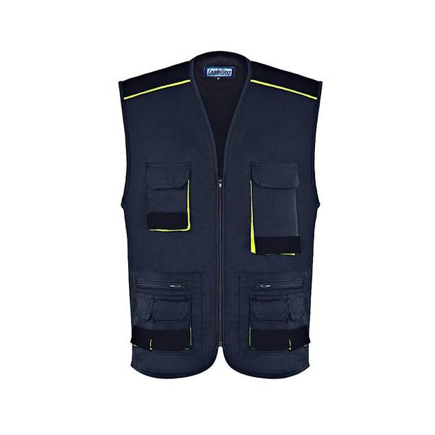 Gilet da Lavoro Multitasche Fluo
