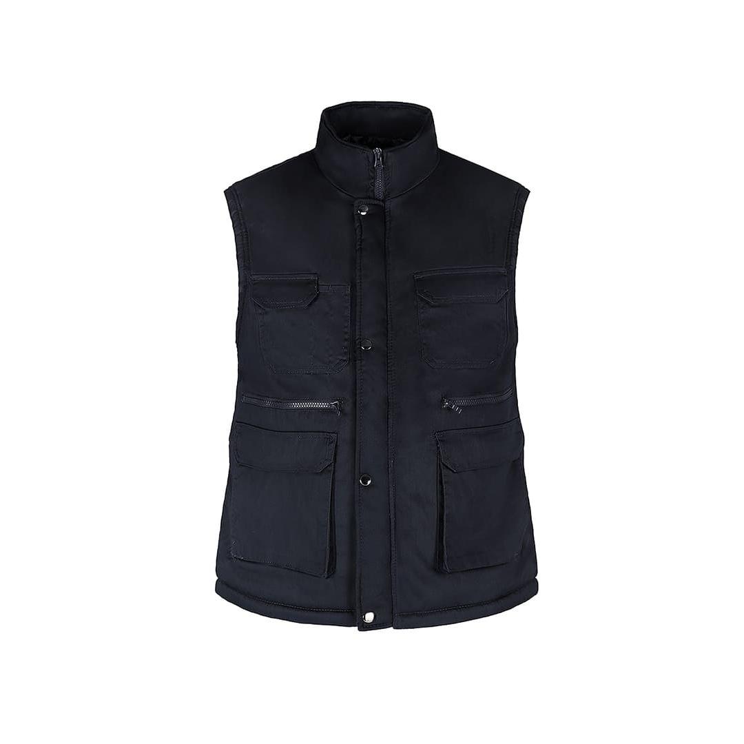 Gilet da lavoro Multitasche imbottito in poliestere 100% Invernale