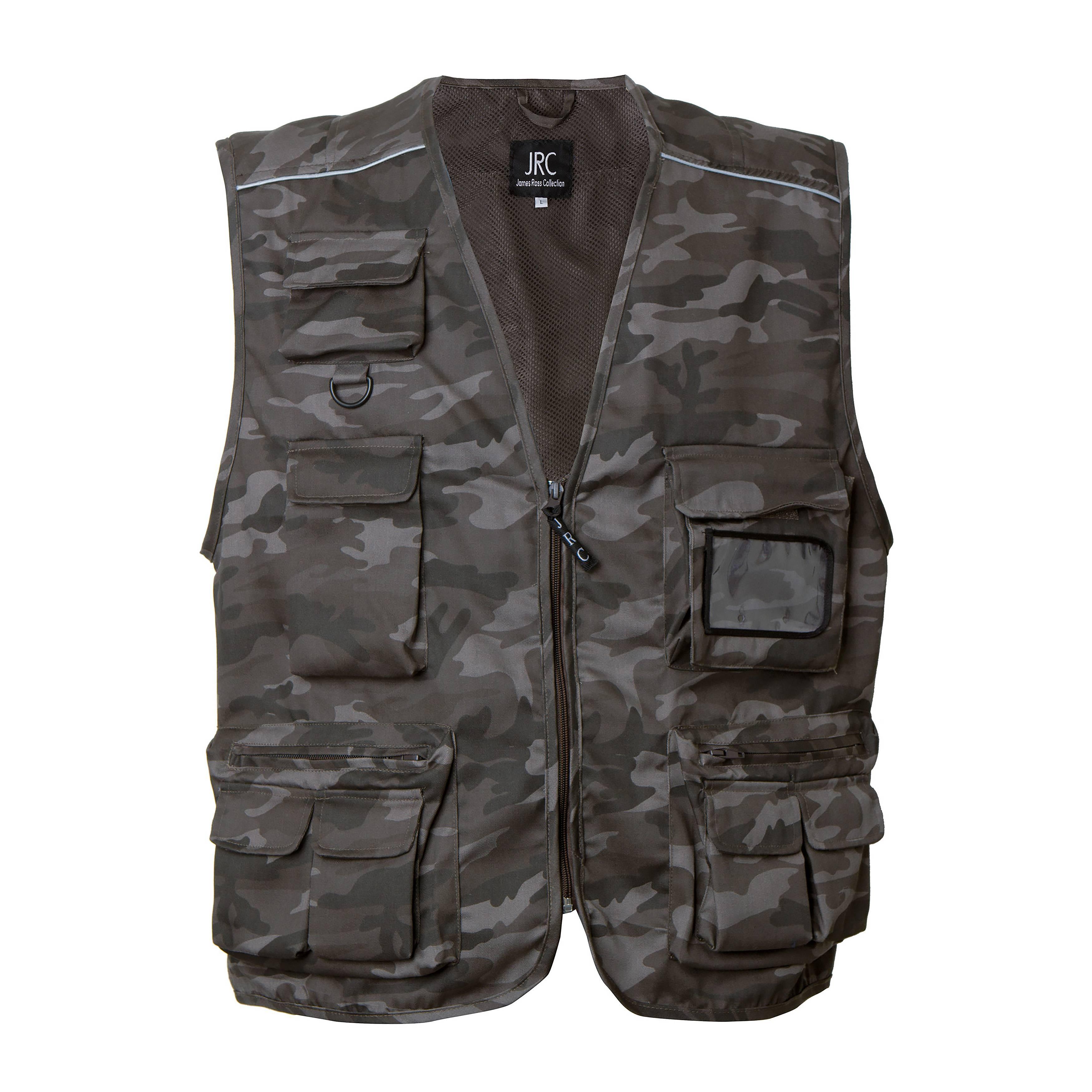 Gilet da Lavoro Multitasche JRC New Safari Camouflage 987537
