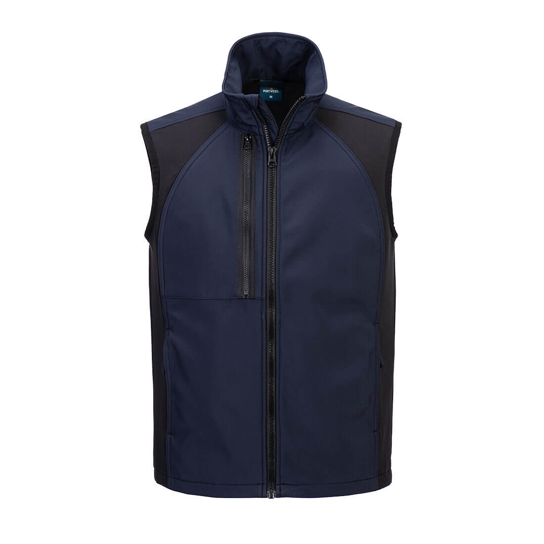 Gilet da Lavoro Multitasche Softshell Antivento Impermeabile Portwest CD876