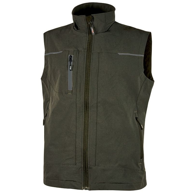 Gilet da Lavoro Multitasche Stretch Elasticizzato U-Power Saturn PE181BC
