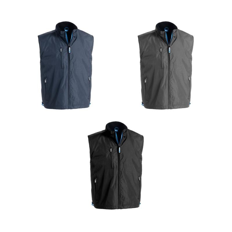 Gilet da Lavoro Multitasche Zip Intera Sottozero Jupiter 2070