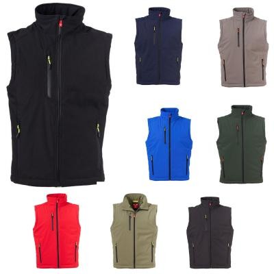 Gilet da lavoro Payper Creek Vest Lit AY 7647 Multitasche Strecth Softshell