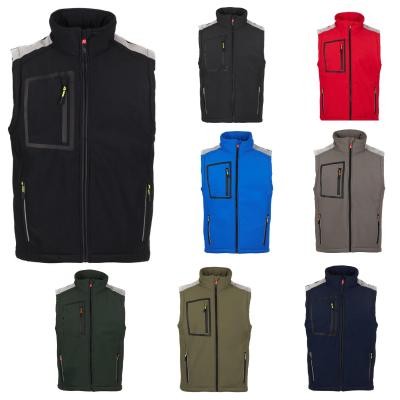 Gilet da lavoro Payper Stream Vest Lite Pad AY 7653 Multitasche Strecth Softshell