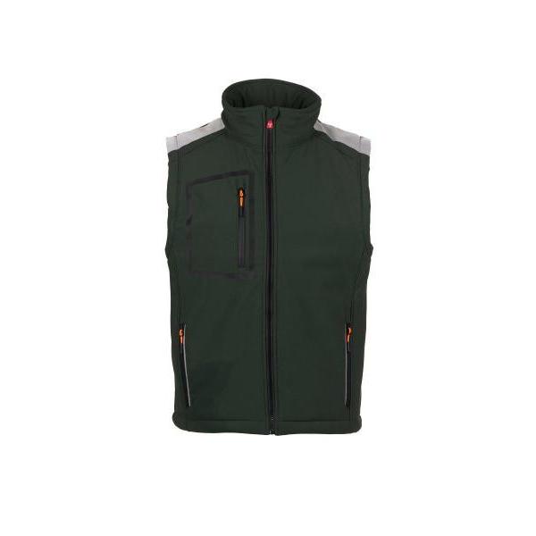 Gilet da lavoro Payper Stream Vest Lite Pad AY 7653 Multitasche Strecth Softshell
