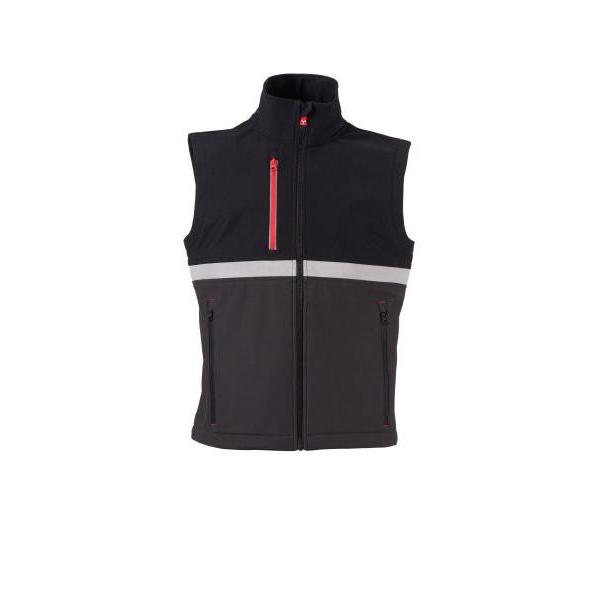 Gilet da Lavoro Payper Wise Vest AY 7656 Multitasche Softshell Stretch